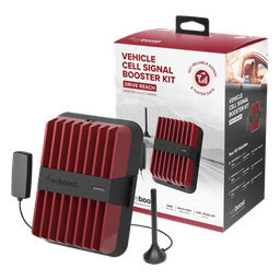 KIT de Amplificador de Señal Celular, DRIVE REACH | Capta Señal Celular de las Torres más Lejanas para que se Mantenga Comunicado y con Datos 4G LTE y 3G | Ideal para cualquier tipo de Vehículo de Pasajeros, Camionetas, Pick up