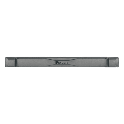 Tapa Ciega Estándar de 19in, Compatible con Racks con Rieles de Orificio Cuadrado, Instalación sin Herramienta, Plano, 1 UR, Color Negro