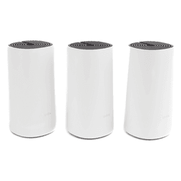 KIT 3 Routers Inalámbricos MESH Interior para Hogar / Doble Banda Wi-Fi 5 AC1200 Mbps / 2 Puerto Gigabit WAN/LAN / 2 Antenas Internas / Administración Mediante la App Deco (iOS, Android) 