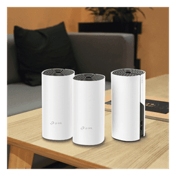 KIT 3 Routers Inalámbricos MESH Interior para Hogar / Doble Banda Wi-Fi 5 AC1200 Mbps / 2 Puerto Gigabit WAN/LAN / 2 Antenas Internas / Administración Mediante la App Deco (iOS, Android) 