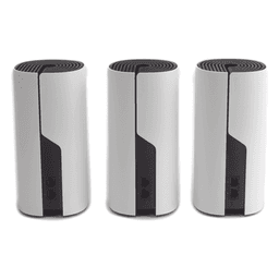 KIT 3 Routers Inalámbricos MESH Interior para Hogar / Doble Banda Wi-Fi 5 AC1200 Mbps / 2 Puerto Gigabit WAN/LAN / 2 Antenas Internas / Administración Mediante la App Deco (iOS, Android) 