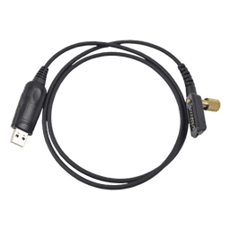 Cable Programador USB / Conector USB-A a Multipin Tipo Peineta / Compatibilidad Windows 98 a 11 / Material PU Negro Profesional / Más de 20 Modelos Icom Serie IC-F