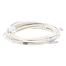 Cable de Parcheo TX6, UTP Cat6, 24 AWG, CM, Color Blanco Mate, 9.14 Metros (30 Pies)