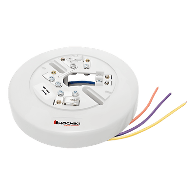Base Para Detector Convencional Con Relevador, 6 ", 4 Hilos, 24 Vcd (0300-02030)