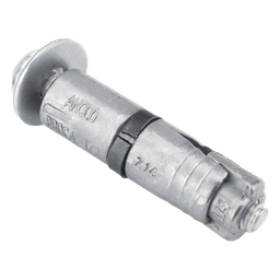 Taquete Expansor / Carga a Tensión 200 kg / Carga Cortante 240 kg / Zamac Resistente a Corrosión / 1/4" x 1-3/4" (44 mm) / Incluye Tornillo