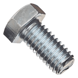 Tornillo Máquina Estándar Galvanizado de 3/8"  X 2 1/2" (9.5 X 63 mm).