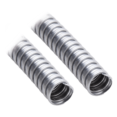 Tubo Flexible de 1/2" (13 mm) en Acero Galvanizado. Rollo con 50 m. 