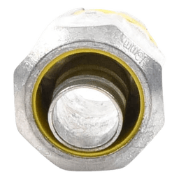 Conector Recto para tubo tipo Liquidtight de 1/2" (13 mm). 