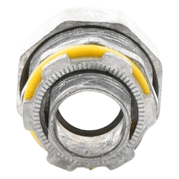 Conector Recto para tubo tipo Liquidtight de 1/2" (13 mm). 