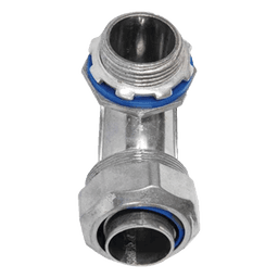 Conector Curvo para tubo tipo Liquidtight de 1/2"  (13 mm). Compatible con ANC-COT12.