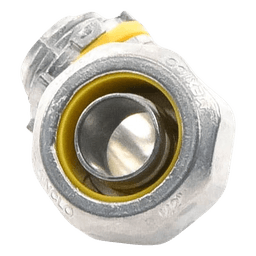 Conector Curvo para tubo tipo Liquidtight de 1/2"  (13 mm). Compatible con ANC-COT12.