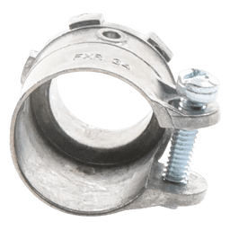 Conector recto para tubo flexible de 3/4" (19 mm)