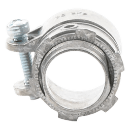 Conector recto para tubo flexible de 3/4" (19 mm)