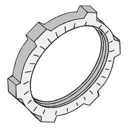 Contratuerca Metálica Zamac de 3/4" (19 mm)