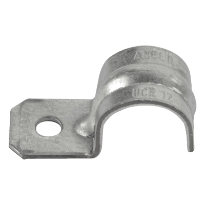 Abrazadera tipo Uña para Tubo Conduit Pared Delgada de 1/2 (13 mm).