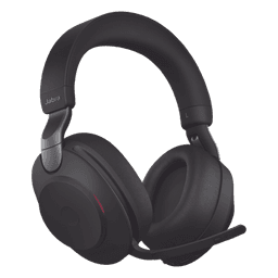 Jabra Evolve2 85, Auricular stereo versión UC con cancelación de ruido activa, dongle USB-A indicador de ocupado (Busylight)(28599-989-999)