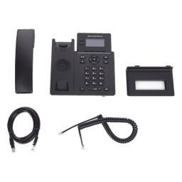 Teléfono IP Grado Operador, 2 líneas SIP con 4 cuentas, PoE, codec Opus, IPV4/IPV6 con gestión en la nube GDMS