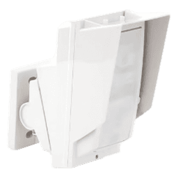 Detector de Movimiento PIR / 100% Exterior / Cableado / 24 m (78.7 ft) de Alcance / IP65 / Giro 180° / Instalación a 3 m / Compatible con Cualquier Panel