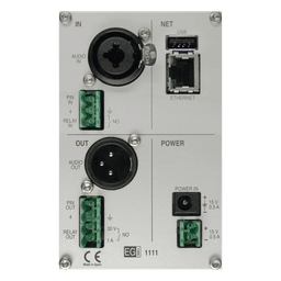 Interfaz Millennium IP para gestión de avisos y música por redes Ethernet por Streaming