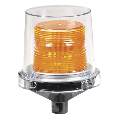 Luces estroboscópicas para lugares peligrosos Electraray® , Homologado UL y cUL para Clase I, División 2, Grupos A, B, C y D; Clase II, División 2, Grupos F y G; Clase III , 12-24 VCD, color Ámbar, parpadeo predeterminado