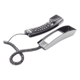 Teléfono IP profesional para Hotelería, montaje en pared,  teclado numérico estándar, conferencia de 3 vías, Opus y PoE.