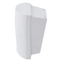 Detector de Movimiento Pasivo / Inalambrico (alimentación) / Altura de montaje 0.8m a 2.7 m  ajustable  / 100% Exterior / Compatible con cualquier panel de alarma