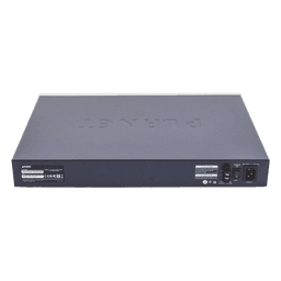Switch Administrable L3, 24 puertos Gigabit PoE 802.3bt, 2 puertos 10G SFP+, Pantalla Tactil, Fuente Redundante, (600W)