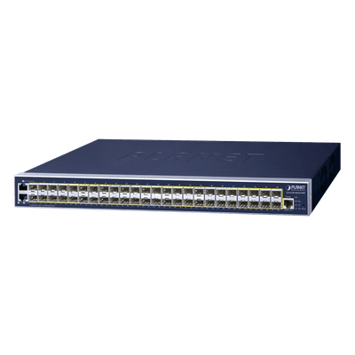 Switch Administrable L3, 46 puertos SFP, 2 puertos Combo TP/SFP, 4 puertos 10G SFP+