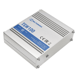 Switch Industrial No-Administrable 5 puertos Gigabit, PoE en 4 puertos 802.3af/at (120W)