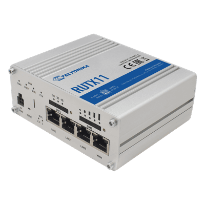 Router Industrial LTE 4.5G Cat 6 / 300 Mbps / WiFi 5 Dual Band / 4 Puertos Gigabit / Doble SIM / GNSS / PoE