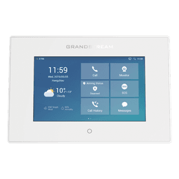 Intercom y Panel de Control de Acceso SIP / Pantalla Táctil 7" 1024x600 / Wi-Fi Dual Band / Audio HD Full-Duplex / PoE / 4 Entradas de Alarma