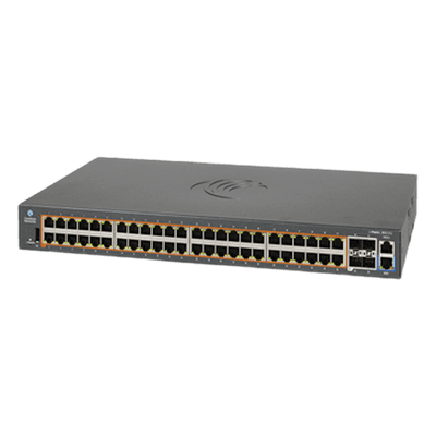 Switch Gestionable Capa 2+ / 48 Puertos PoE+ / 4 SFP+ 10 Gbps / 176 Gbps / PoE 400 W