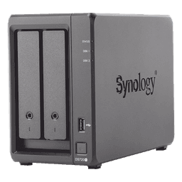 Servidor NAS de escritorio con 2 bahías / Expandible a 7 bahías / Hasta 112 TB 