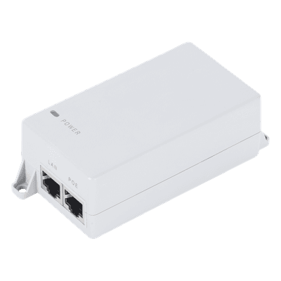 Inyector PoE Pasivo Gigabit de pared para C5x, C5c,  de Mimosa, Voltaje de salida  24Vcc.