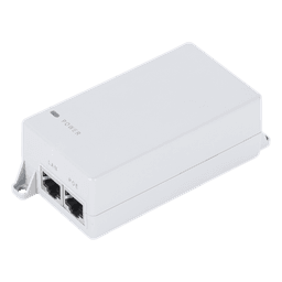 Inyector PoE Pasivo Gigabit de pared para C5x, C5c,  de Mimosa, Voltaje de salida  24Vcc.
