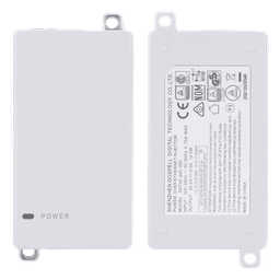 Inyector PoE Pasivo Gigabit de pared para C5x, C5c,  de Mimosa, Voltaje de salida  24Vcc.
