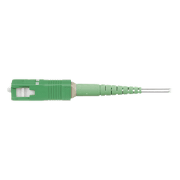 Conector de Fibra Óptica Tipo Splice-On, Monomodo SC/APC, Para Fibra de 250/900um, Color Verde