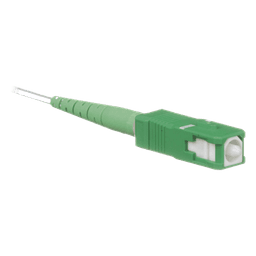 Conector de Fibra Óptica Tipo Splice-On, Monomodo SC/APC, Para Fibra de 250/900um, Color Verde