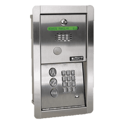 Audioportero Telefónico DKS Con Directorio / 100 Números Telefónicos / Control Para 2 Puertas / Gabinete Para Empotrar / Marcación a 16 Digitos / Linea análoga o digital 