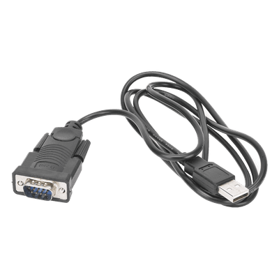 Convertidor USB a Serial / DB9 / 230 Kbps / Cable 1.5 m (4.9 ft) / Plug and Play / Windows 7 a 11