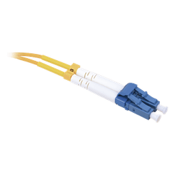 Jumper de Fibra Óptica Monomodo 9/125 LC/UPC-SC/APC, PVC, 2.0 mm, Dúplex, Amarillo, 3 Metros (9.84 Pies)