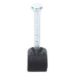 Grapa negra para Fibra óptica redonda de 3 mm (100pzs) (3101-00400)