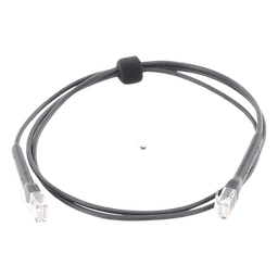 UniFi Ethernet Patch Cable Cat6 de 1 Metro (3.28 Pies), Color Negro