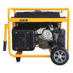 Generador a Gasolina / Planta de Emergencia de 6.5KW, 220Vac 2 Fases, Jaula con Ruedas para Fácil Traslado y Encendido Electrónico