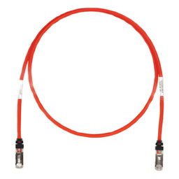 Patch Cord Cat6A, Blindado S/FTP, CM/LS0H, 1.52 Metros (5 Pies), Color Rojo