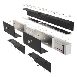 Montaje Ajustable Para Chapa Magnética: MAG1200D.