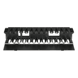 Organizador de Cables Horizontal NetManager, Sencillo (Solo Frontal), Para Rack de 19in, 2UR