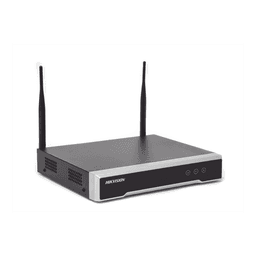 NVR 4 Megapixel / 4 canales IP / 1 Bahía de Disco Duro / 2 Antenas Wi-Fi / Salida de Vídeo Full HD