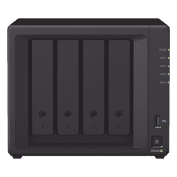 Servidor NAS de escritorio con 4 bahías / Hasta 64 TB