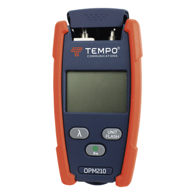 Medidor de Potencia (Micro OPM) para Fibra Óptica con Localizador Visual de Fallos (VFL), Entrada Universal de 2.5 mm (para Conectores SC, ST y FC), Rango de Medición de -70 a +10 dBm